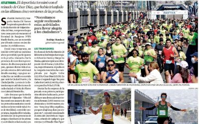Quilpueíno Sebastián Durán sorprende y gana la Media Maratón de Valparaíso