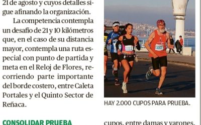 Abren inscripciones para Media Maratón Viña del Mar Valparaíso